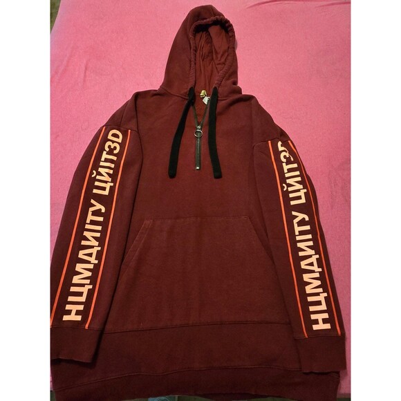 Divided H&M Humanity United Hooded Pullover Large - Picture 1 of 3